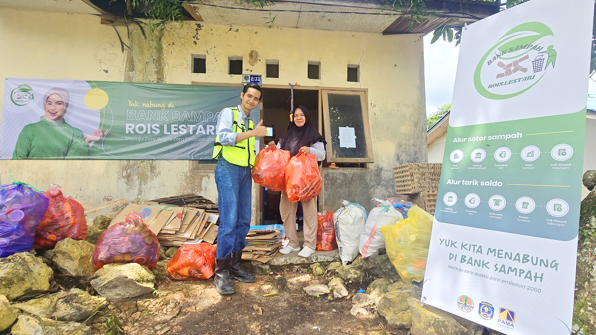 PAMA INDO Perkuat Komitmen Lingkungan Lewat Program Bank Sampah, Limbah Rumah Tangga Bisa jadi Cuan