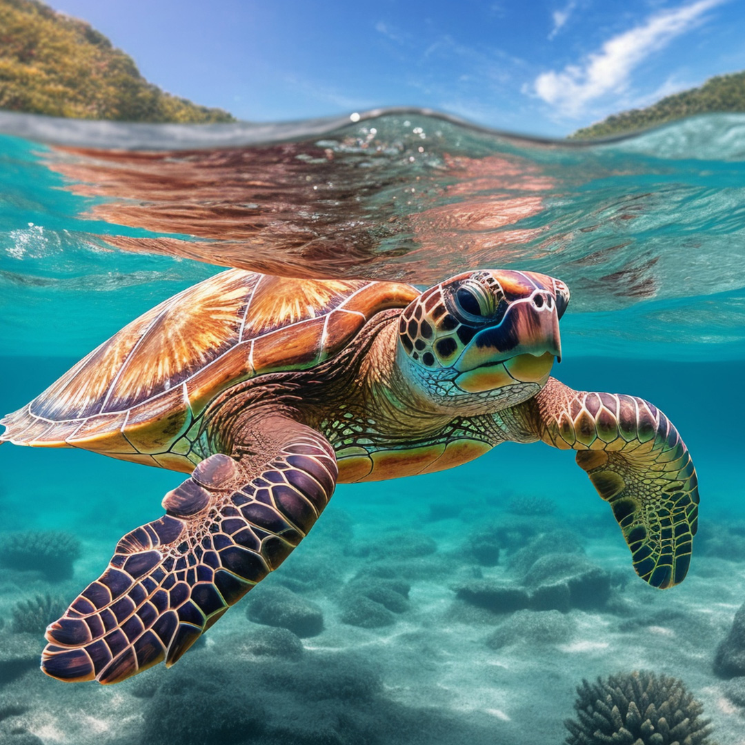 Penyu Hijau 'Lulus' dari Status Terancam PunahPenyu Hijau 'Lulus' dari Status Terancam Punah